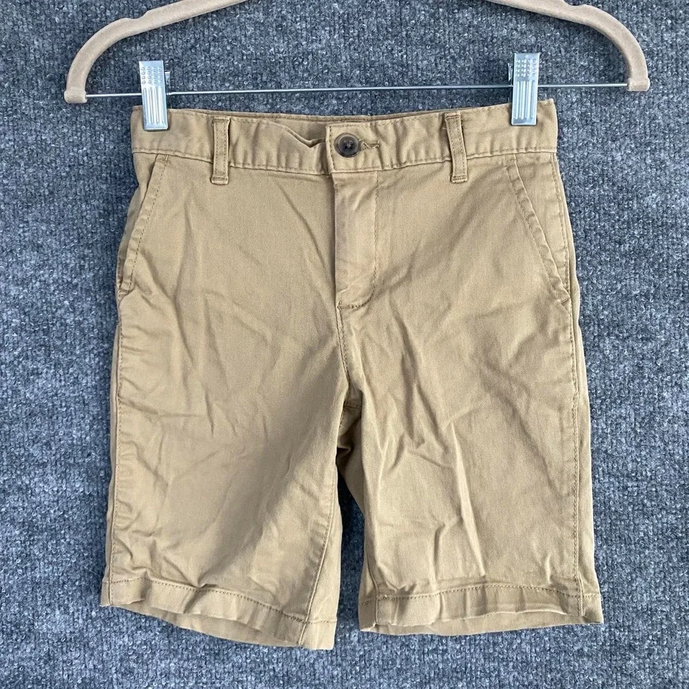 CHILDREN'S PLACE KIDS KHAKI TAN SHORTS BACK TO SCHOOL ACADEMIA PREPPY